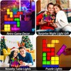 Tetris Puzzle LED Table Lamp Retro Style Jigsaw Stackable Lamp,