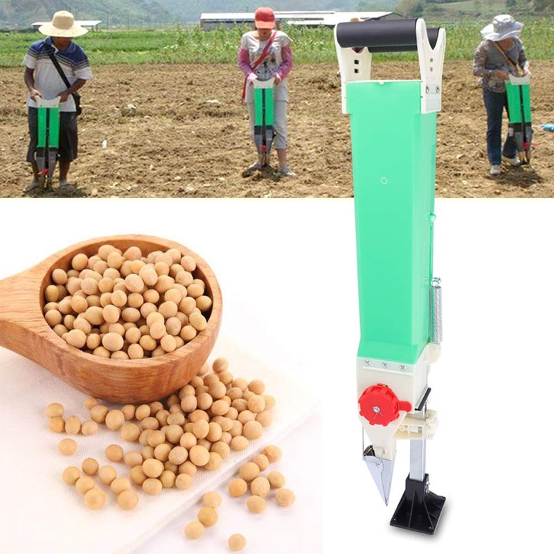 Gdrasuya10 Manual Planter Transplanter Handheld Seeder Seedling Planting Tool for