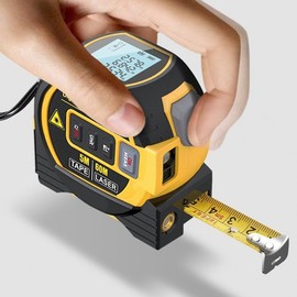 Laser Tape Measure Digital Tape Measure Distance Measurer 60m / 레이저 줄자 디지털줄자 거리측정기 60m