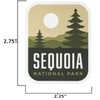 Vagabond Heart Sequoia National Park Sticker - Weatherproof Vinyl Souvenir