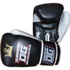 8oz BLACK 'RAJA' MUAY THAI KICKBOXING BOXING MARTIAL ARTS TRAINING