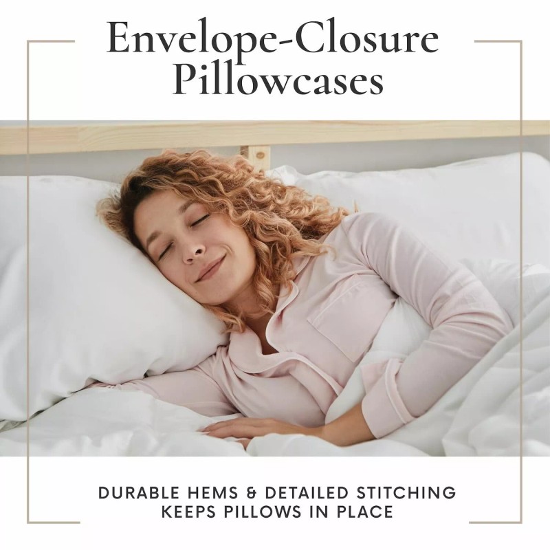 Bamboo Bay 4 Piece Queen Sheet Set - 100% Viscose