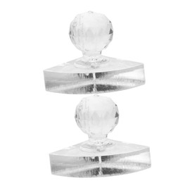 minkissy 2pcs Eyeshadow Pressing Tool for Blusher Highlighter Sturdy Diy Makeup Stamper Eyelash Stamp Eye Shadow Applicator