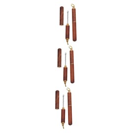 Healvian 6pcs Ear Wax Removers Retro Cleaning Tools for Safe Ear Hygiene Lightweight Portable for Family Multi-Functional