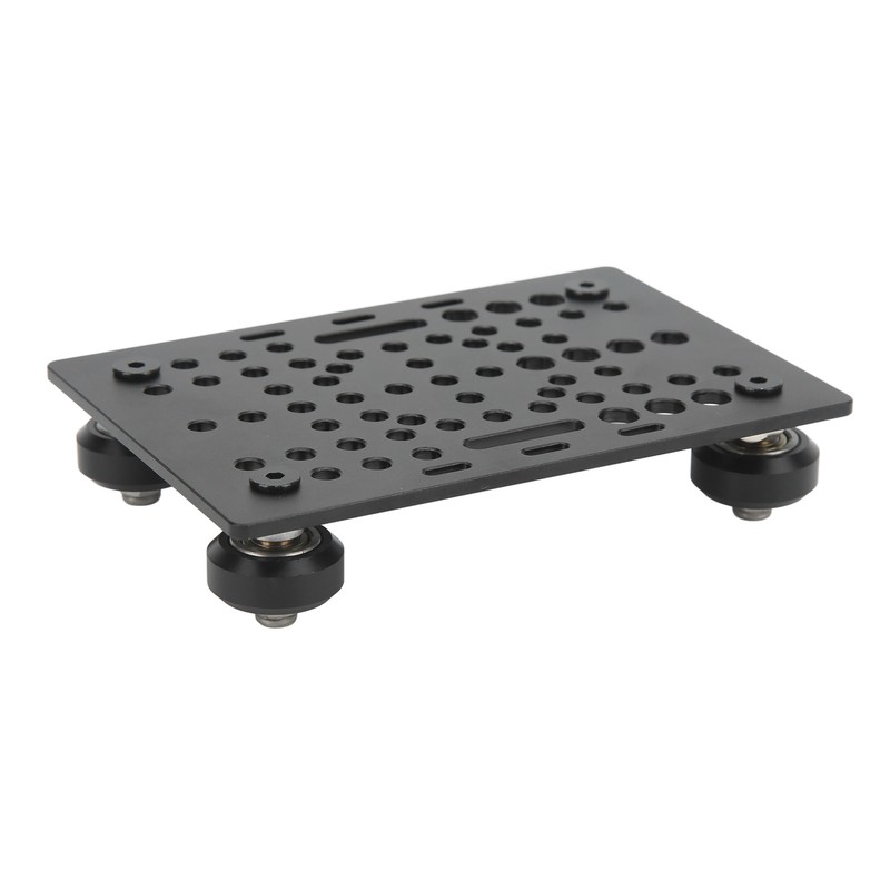 Gantry Plate Aluminum High Strength Gantry Board Black Anodized 3D