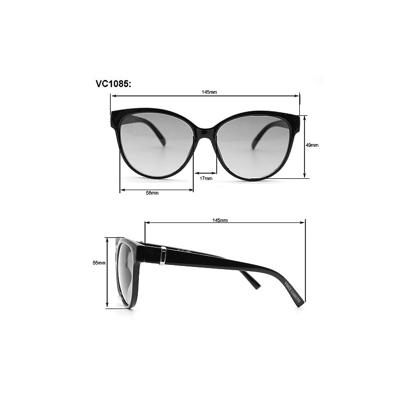 Vince Camuto Women's Vc1085 Cat Eye 100% Uv Protective Round