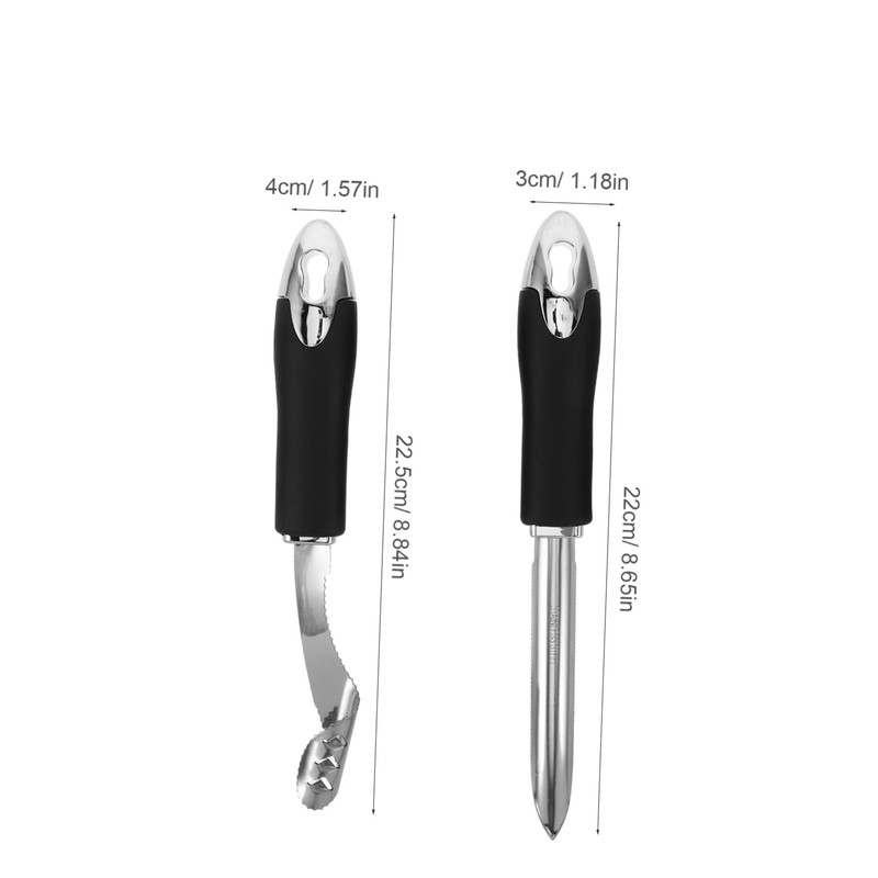Ciieeo Pepper Corer Remover Set Deseeder Tool for Chilies Jalapenos