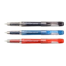 Platinum Fountain Pen, Preppy Extra Fine Point, 02EF PSQ-400#-1/3/11, Set of 3