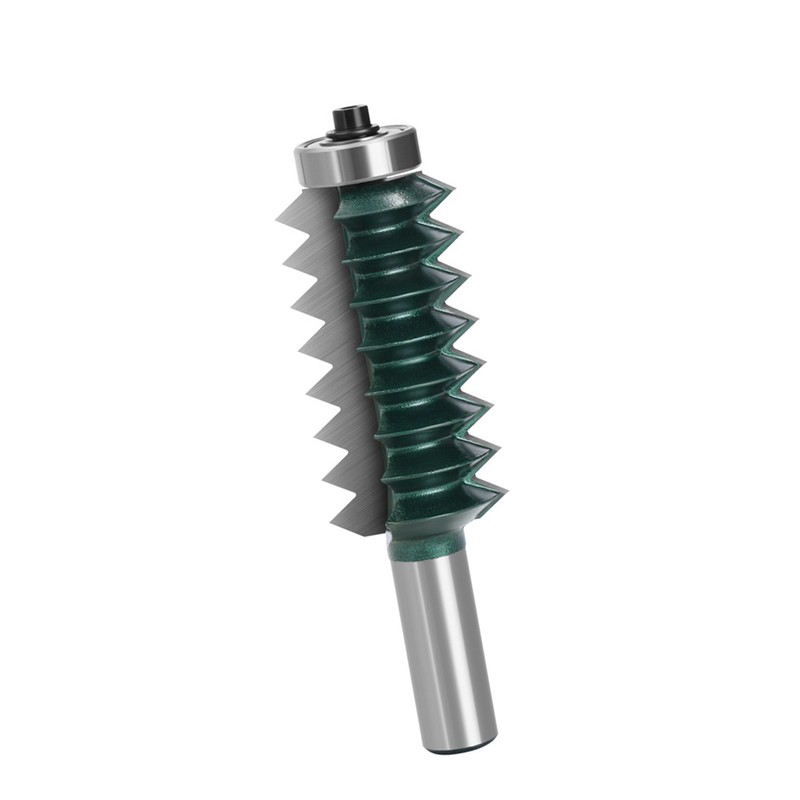 Multi Tooth Router Bit 12mm Shank Carbide Line Type Wood