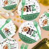 EUOYUFO First Year Down Birthday Party Decorations 96PCS Football 1st