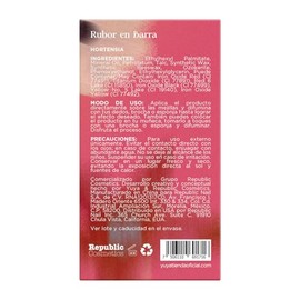 Republic Cosmetics - Blush En Barra Hortensia (Bugambilia)                                                                                            