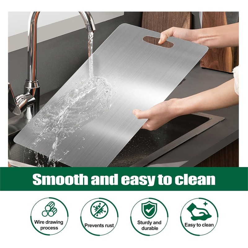 Titanium Cutting Board Set of 3, 2025 New Upgrade 100%