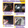 howbow Club Car Precedent Front Bushing Kit With Screws for
