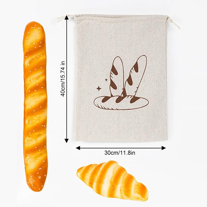 Foyten Sourdough Bread Bags for Homemade Bread Storage – 2-Pack