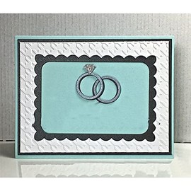 1 Pcs Diamond Ring Cutting Dies,DIY Scrapbooking Artist Metal Cutting Dies Stencils for Scrapbooking Embossing Decorative Crafts DIY Wedding Paper Cards New 2019 Diecut