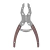Flat Pliers Wooden Handle Alloy Steel Mouth 38mm Jaw Width