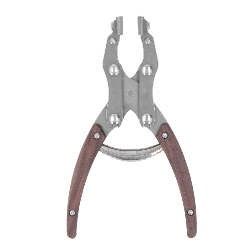 Flat Pliers Wooden Handle Alloy Steel Mouth 38mm Jaw Width