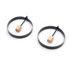 Fox Run 5206 Non-Stick Egg Ring with Folding Handle, Set