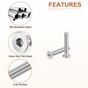 DTGN #10-32 x 1/2" Flat Head Socket Cap Screws, 50
