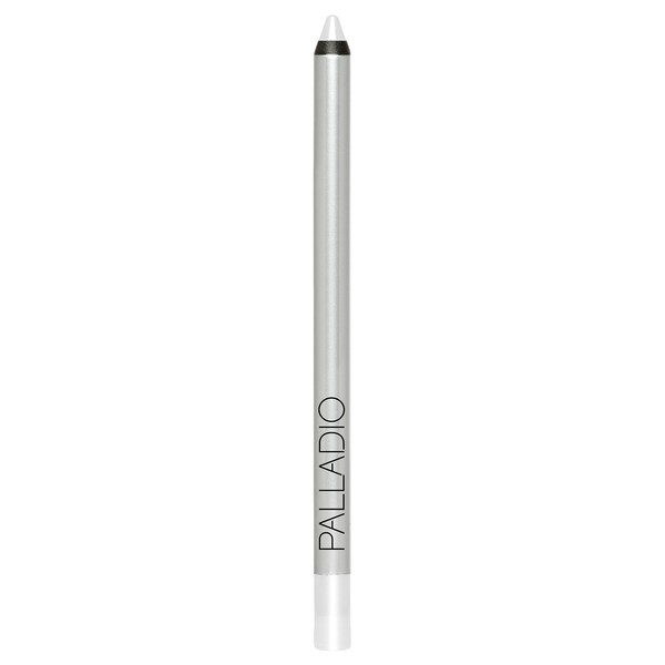 Palladio Precision Eyeliner, Silicone Based, Rich Pigment, Gentle Application, Dramatic Smoky Effect to Soft Everyday Wear, Sensitive Eyelids, Sets Itself, Can be Sharpened, White Out