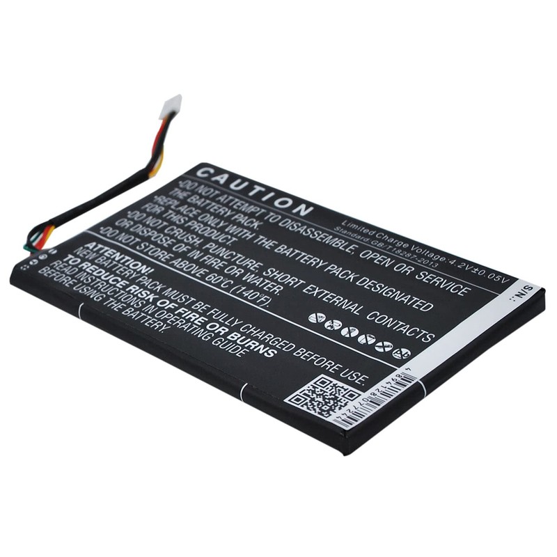 VINTRONS 1900mAh Battery for Barnes & Noble Nook Simple Touch,