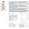 Pentair Pentek PCC212 Phosphate Water Filter, 10-Inch, Under Sink Hexametaphosphate