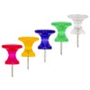 K3T 48359 Push Pins XXL Pack of 30 Assorted Colours