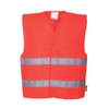 Portwest Two Reflective Stripes Hi-Vis Vest Size 4X/5X Yellow C474YER4X/5X