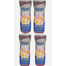 Wizard Lot Of 4 Wizard Carpet & Room Deodorizer Hawaiian Retreat 21 Oz.