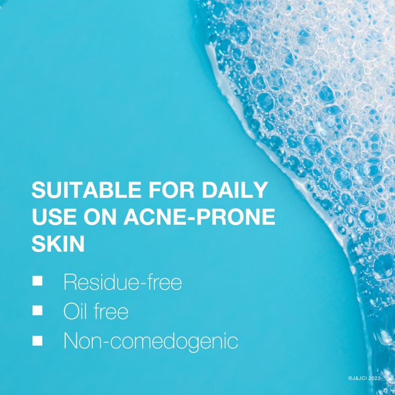 Neutrogena Oil-Free Acne Face Wash, Breakout Prone Skin Facial Cleanser