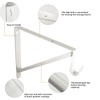 2 Pack Heavy Duty Closet Shelf and Rod Brackets,Shelf Brackets