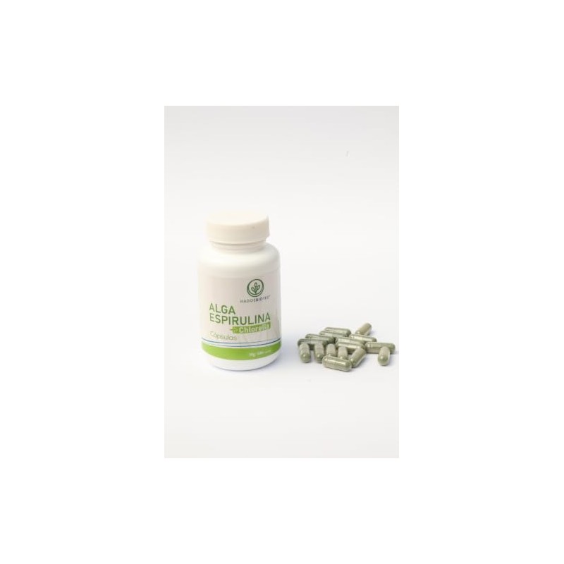 Alga Espirulina y Chlorella en Capsulas, Pack de 3 Piezas