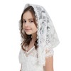 Leimandy First Communion Veil for Girls Catholic Chapel Mantilla Veil