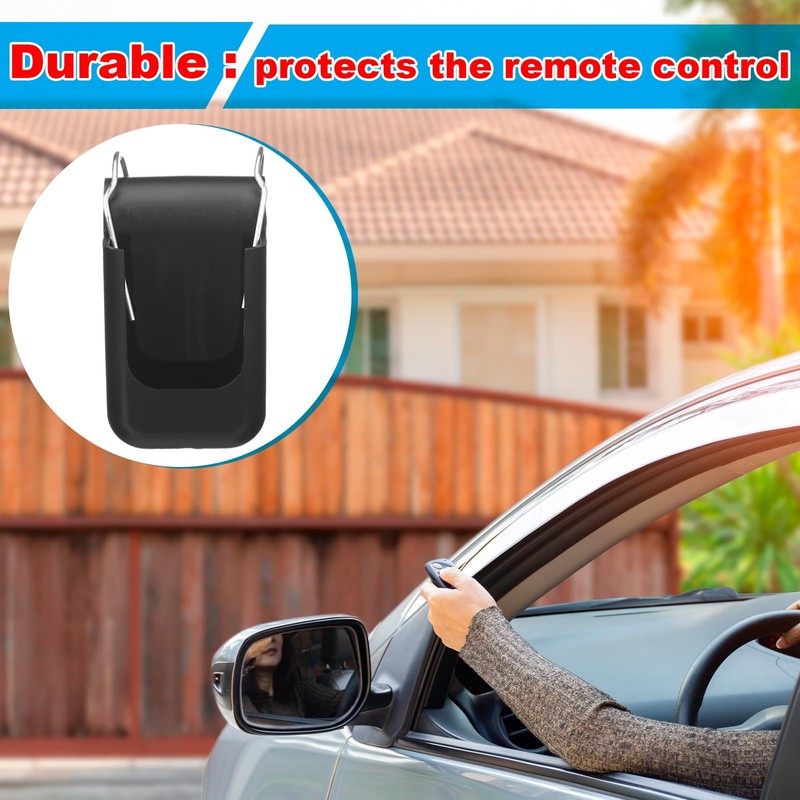 Kingdder 2 Pcs Transmitter Clip Compatible with MicroPLUS Door King