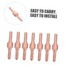 DOITOOL 80pcs Plasma Cutter Nozzle Kit Consumable Tips Torch Plasma