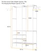 SlickBlue 4-Layer Closet Organizing Rack with Heavy Duty Hanging Rod