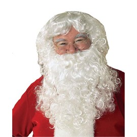 Rubie's Value Santa Beard And Wig Set - white - 2 Pack