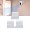 3pcs Acrylic Small Wall Shelf Floating Shelf for Security Cameras