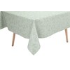 Karina Home Willow Leaves Wipe Clean Tablecloth Vinyl PVC (Green,