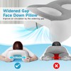 anzhixiu Memory Foam Face Down Pillow After Eye Surgery- Whole