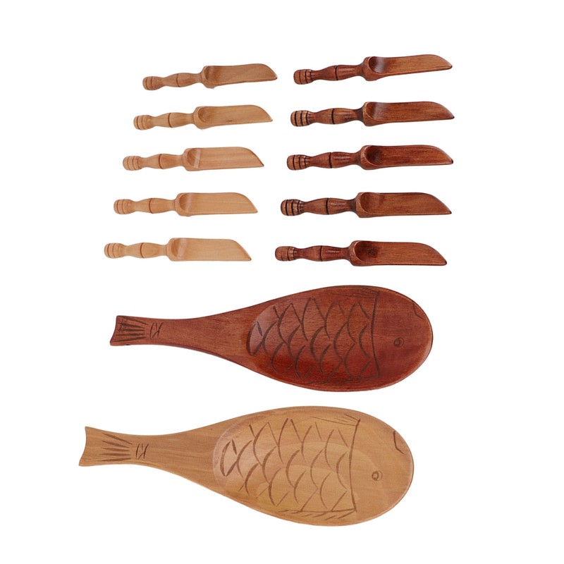 Butter Knife Set Eco Friendly Multifunctional with 2 Spoons 10