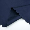 SPRICA Round Jacquard Tablecloth Water Resistance Solid Colour Table Cover,