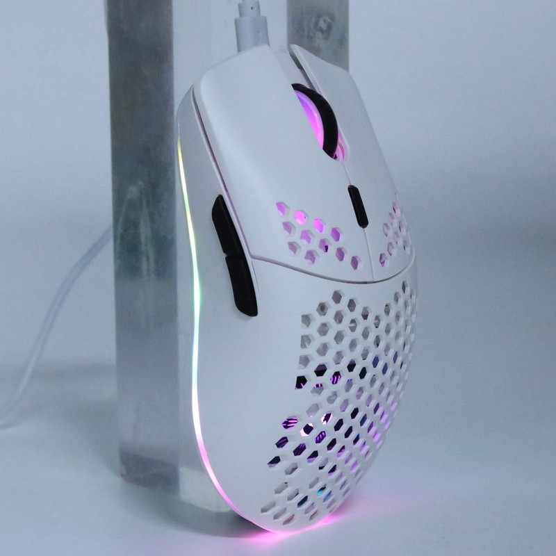 Yctze Wireless Gaming Mouse, 2.4G Hollow Computer Mouse, Gaming Mouse