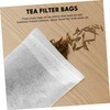 BIUDECO Brew Fine Mesh Strainer Tea Bags 200 Pcs Empty