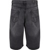 Urban Classics Men's Shorts, Black Washed