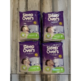 Cuties 4 pack 60 Ct Cuties Sleep Overs Youth Underwear SM/MED 38-65 lbs