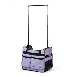 Elite Dance Gear Non-Foldable 20 Inch Dance Bag with Garment Rack, Dance Costumes Garment Bags for Travel, Garment Duffel Bag for Dancer, Competition Bag with Wheels