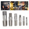 6Pcs NPT Pipe Tap Set Thread HSS for Plumber Industrial