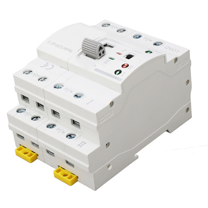 4P 63A Dual Power Automatic Transfer Switch Quick Response PC