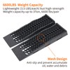 OULEME Low Profile Car Service Ramp with Anti-Slip Pads, 2-1/2"